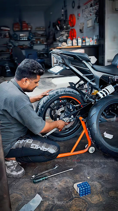Duke 250 new tyre 🛞 #duke250gen3 #duke250 #shorts #modified