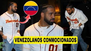 Drake GENERO CONMOCIÓN al ser captado con la camiseta de Venezuela en EEUU