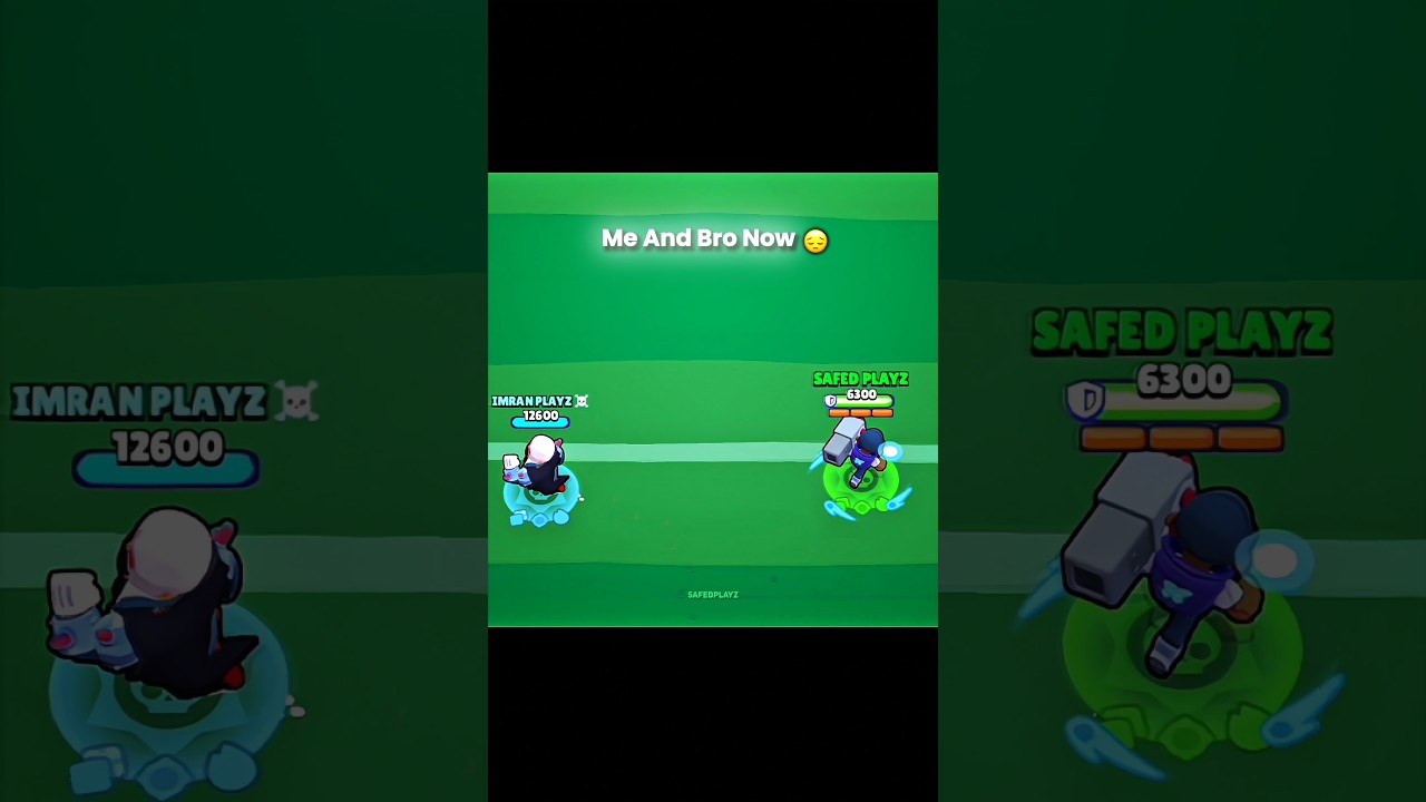 Me and Bro Now 💔😢