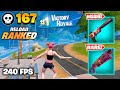 Fortnite Ranked Reload | High Kill Gameplay | Keyboard &amp; Mouse | 240 FPS