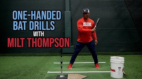 One-handed bat drills