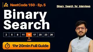 NeetCode 150 Ep. 5: Binary Search Explained | 7 LeetCode Problems | Python