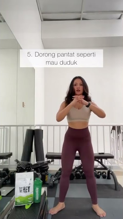 Tips Tutorial Latihan Squat Yang Benar 🤩