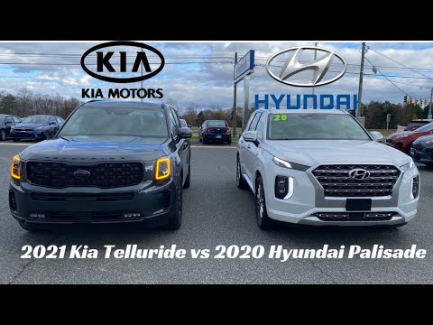 2021 Kia Telluride vs. 2021 Hyundai Palisade