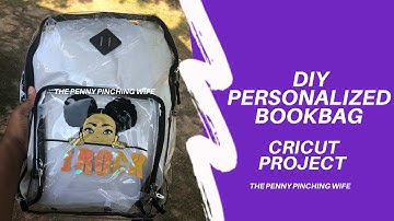 DIY PERSONALIZED BACKPACK WITH CRICUT/ CRICUT PROJECT/ HOW TO LAYER VINYL