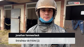 Jonathan Vanmeerbeck, entraîneur de Frichti (Mercredi 28 février à Paris-Vincennes)