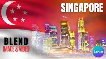 How To Overlay Images & Text on Videos in Canva | Blending & Animation Tips | Video Animation Canva