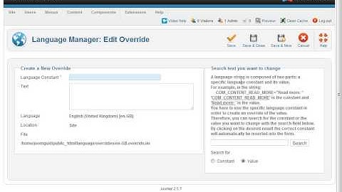 Joomla 2.5 Video Tutorials - MyJoomlaCast Marc Trimble