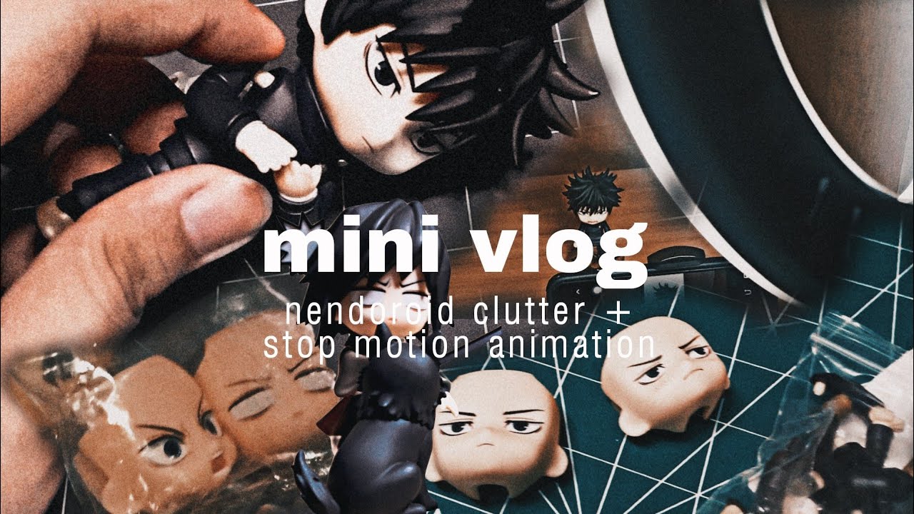 [mini vlog] 📸 — nendoroid stop motion animation behind the scenes