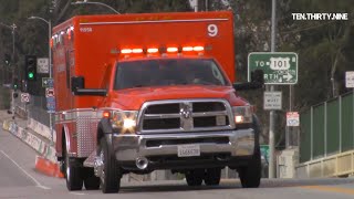 LAFD RESCUE 9 TRANSPORTING RESPONSE *Hi-Low*/ Tone