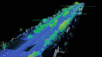 DOT Corridor Survey Mobile LiDAR