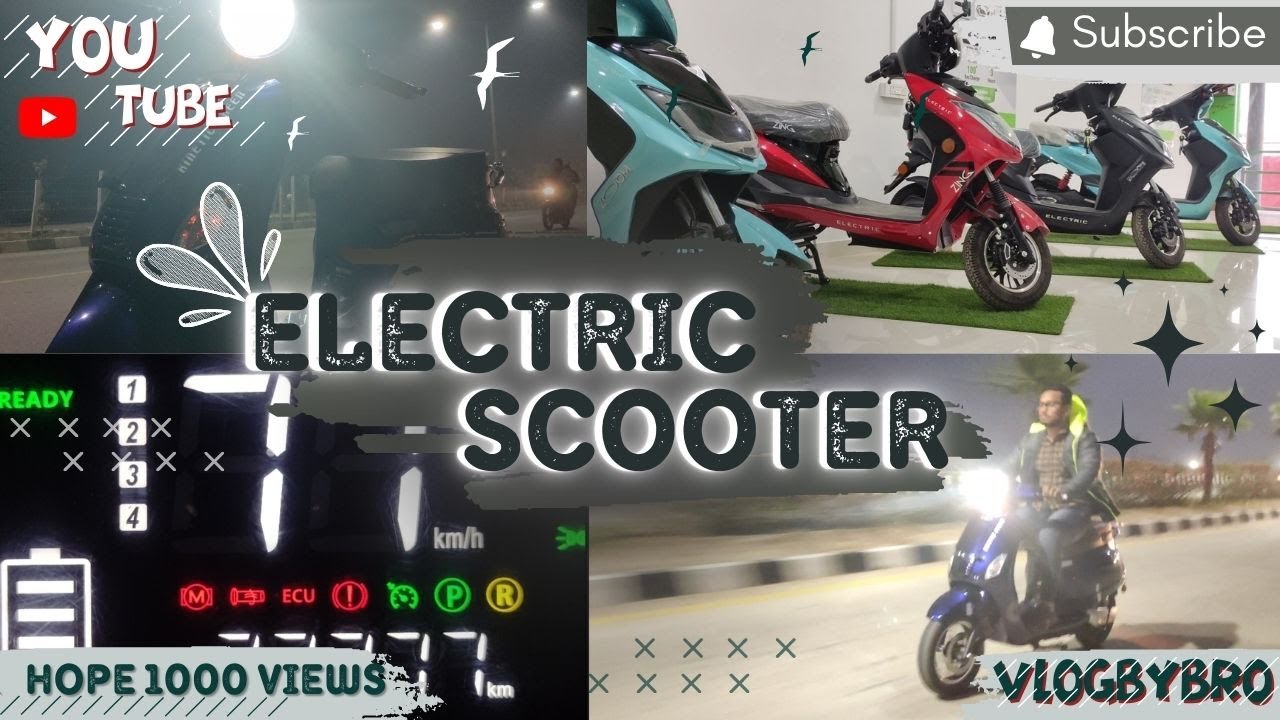 Electric Scooter Electric Scooter Ki Pahli Ride FULL INFORMATION