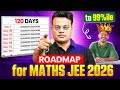 ✅ 120 Days MATHS STRATEGY for JEE 2026 | Complete MASTERPLAN to Score 99%ile  🚀 #PhysicsWallah