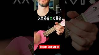 Ukulele Reggae Strumming Tutorial #ukulele #reggae