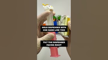 How to refill PEZ candy dispenser the easy way!