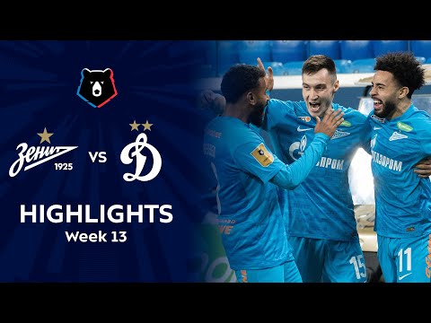 Zenit Petersburg Dinamo Moscow Goals And Highlights