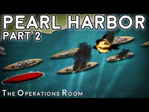 Pearl Harbor (2/3) - Battleship Row - Animated