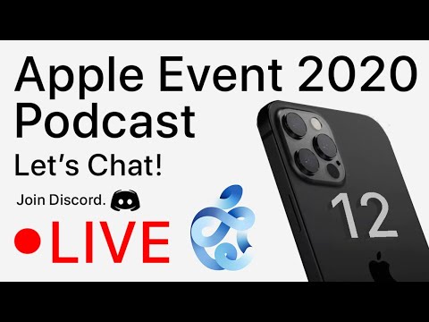 Apple Event Live 2020 Podcast! Live Coverage