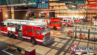 🚒 Zostałem Strażakiem, Pierwsza Akcja❗️🔥 Firefighting Simulator - The Squad 🚒 screenshot 3