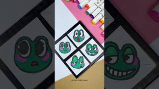 So hoppy Ribbit The Amazing digital circus Amazing Cardboard Puzzle 🧩 Game #shorts #trending #art