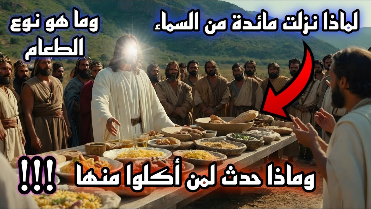 لماذا أنزل الله مائدة من السماء وماذا حدث لمن أكلوا منها وأين ذهبت