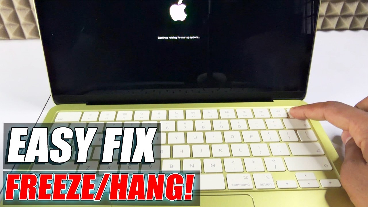 Fix! Frozen/Hanging MacBook Neo - YouTube