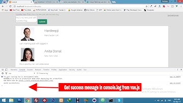 [2017] Insert Data by Vue.js | vuejs Laravel CRUD | Social Networking site in Laravel 5.4 - Part 18