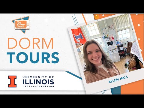 Dorm Tours - University of Illinois Urbana-Champaign - Allen Hall