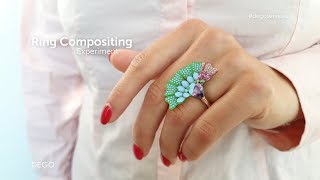 Ring Compositing (Test). Photorealistic rendering. A new type of service in jewelry visualization!