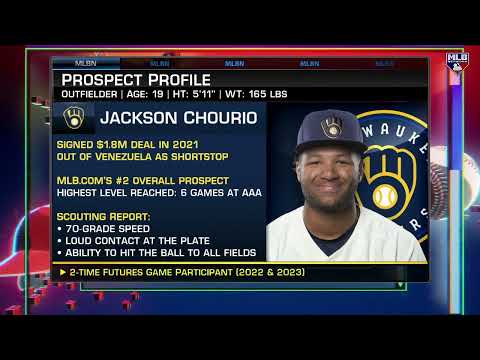 Brewers reportedly extend top prospect jackson chourio