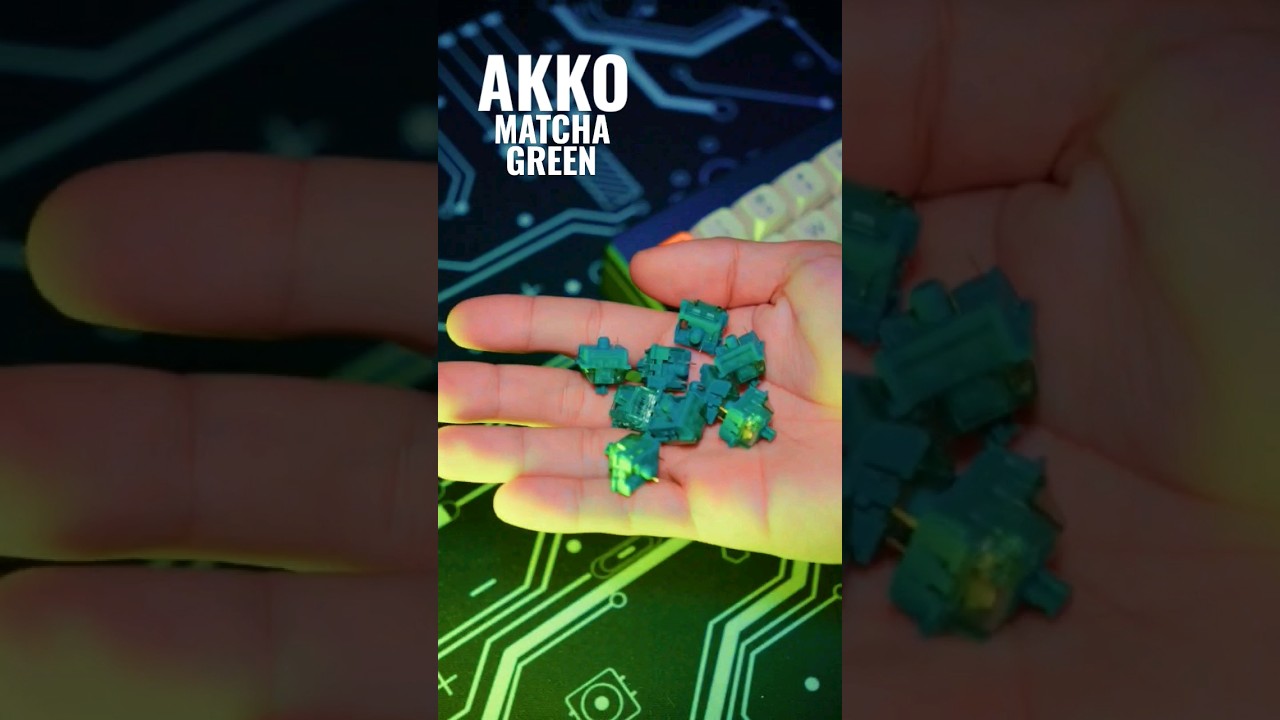 AKKO Matcha Green | Linear Switch 