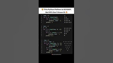 🚀 "99% Coders Don’t Know This Python Pattern! 🤯 | #CodeVerseTech_06"
