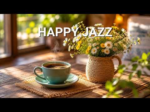 Happy Coffee Jazz ☕ Relaxing Morning Jazz & Soft Bossa Nova for