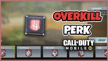 CODM SILENTLY ADDED THE OVERKILL PERK and nobody realized!