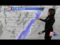 Severe weather has ended and snow showers now possible