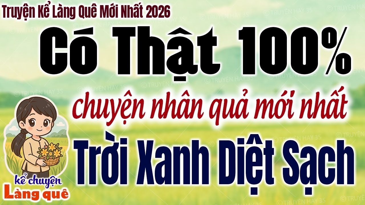 Chuyện Nhân Quả Mới Nhất: TRỜI XANH DIỆT SẠCH - Có Thật 100% - Kể Chuyện Làng Quê 2026