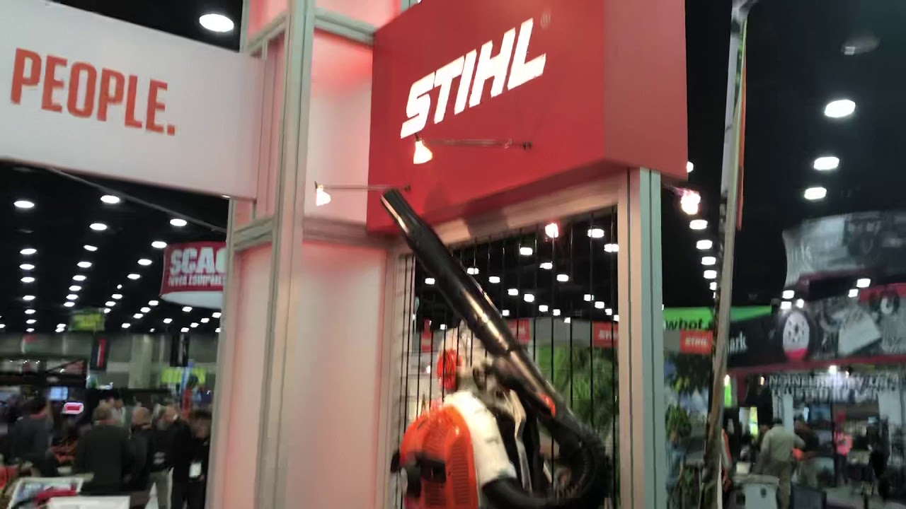 2019 GIE Expo Stihl booth walk thru YouTube