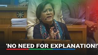De Lima Blasts Leviste For Claims On Vote Buying Wants Him To Withdraw Remark  Abscbn News