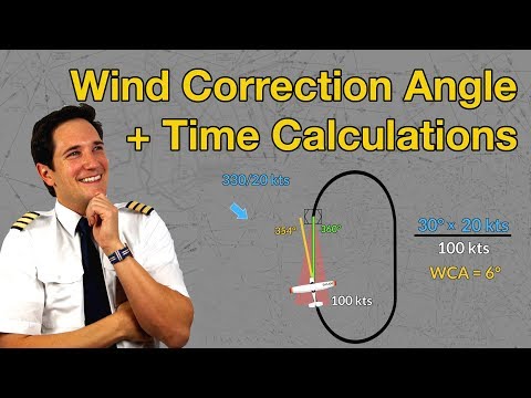 WIND CORRECTION ANGLE + Time calculations in Holding Part 3 / EXPLAINED by CAPTAIN JOE