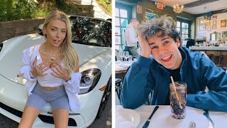 Corinna Kopf dating David Dobrik   || David dobrik,#Vlogsquad Wealth