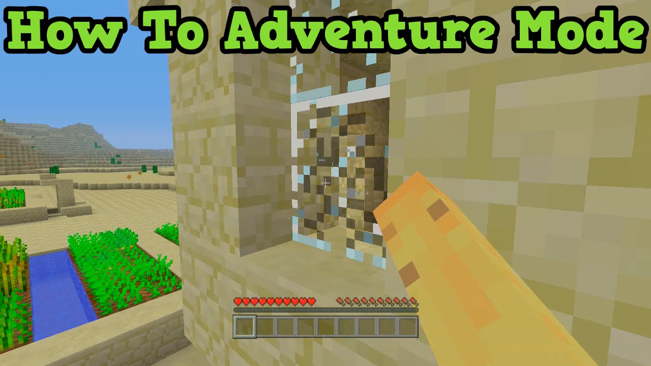 Minecraft Xbox 360 Ps3 How To Play Adventure Mode Guide Youtube