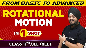 ROTATIONAL MOTION in One Shot - JEE/NEET/Class 11th Boards || Victory Batch