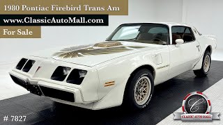 1980 Pontiac Firebird Trans Am - Low Miles - Consignments at Classic Auto Mall, Morgantown PA
