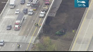Construction worker killed after vehicle goes over side of Blanchette Bridge