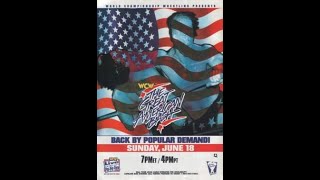 WCW The Great American Bash 95' - WWE 2K19 Full Card Playthrough