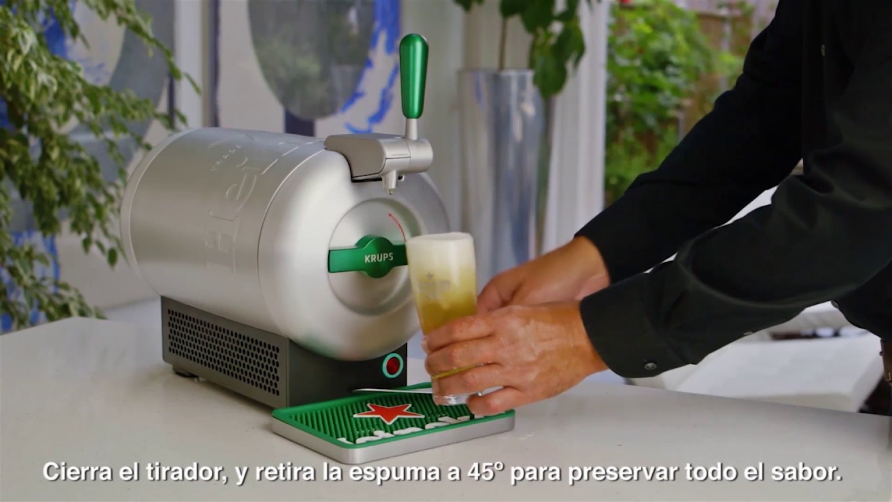 Tirador de cerveza The Sub Krups | La nueva forma de disfrutar de la cerveza  en casa. - YouTube