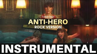 Video thumbnail of "Taylor Swift - "Anti-Hero" // Instrumental Rock Version"