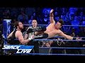 Dean Ambrose vs. The Miz - Intercontinental Title Lumberjack Match: SmackDown LIVE, Jan. 24, 2017