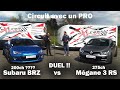 Battle circuit Mégane 3 RS et Subaru BRZ avec un PILOTE PRO - Extrem Cars Events