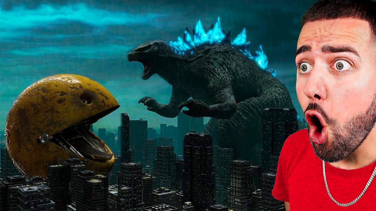 GODZILLA vs PACMAN FILM DANS LA VRAIE VIE  VIDO SECRET DFENSE  